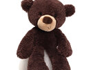 GUND Bear Plush Fuzzy Chocolate Small 38cm teddy kids baby