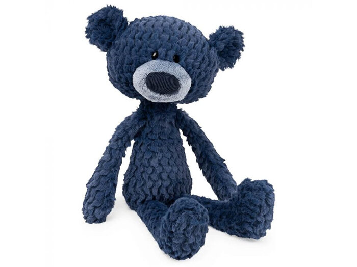 GUND Bear Toothpick 38cm Ripple Navy Blue baby plush soft toy kid