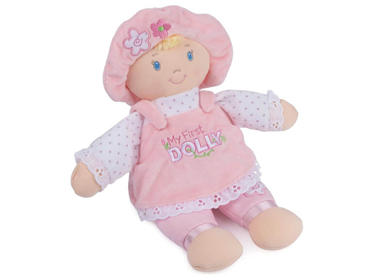 GUND My First Dolly Blonde Plush 33cm baby toddler soft toy doll