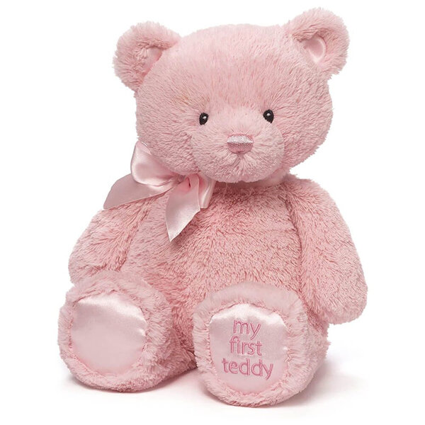 GUND My First Teddy Bear Pink Large 38cm