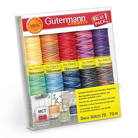 Gutermann Deco Stitch Threads Set