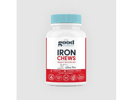 GVC Good Iron Chewable Ultra Thin 60Tablets