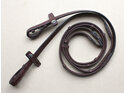 H2H Soft Leather Reins with Quick-Remove Stoppers