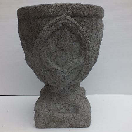 Hamilton textured footed urn C0460