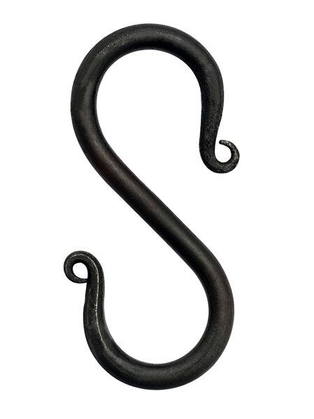 Hand Forged "S" Hook (8 cm by 3.3 cm)