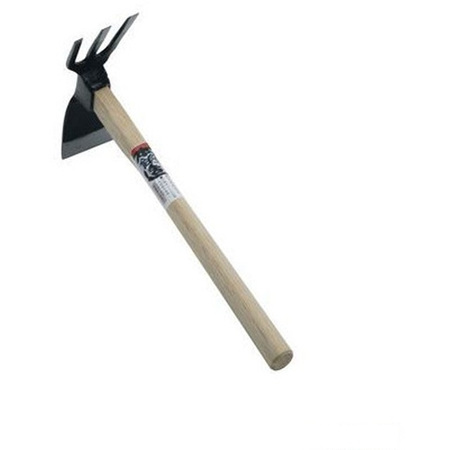 Hand fork and mattock (hoe)