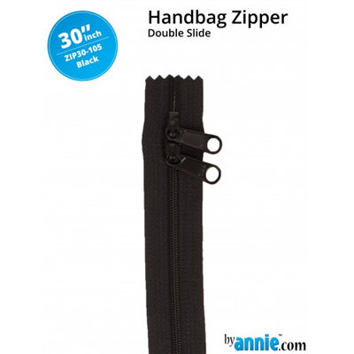Handbag Zip - Black