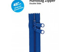 Handbag Zip - Blastoff Blue