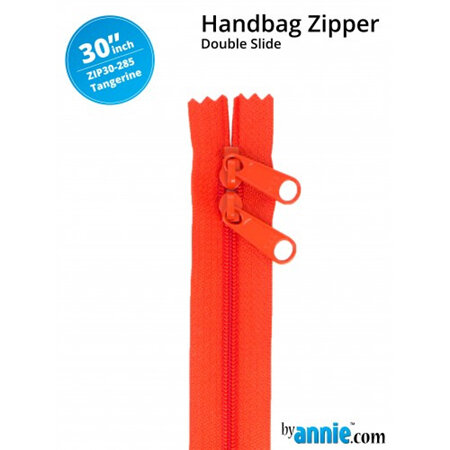 Handbag Zip - Tangerine