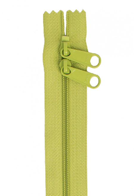 Handbag Zipper 40" with Double Pull in Blues and Greens