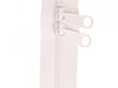 Handbag Zipper 40' with Double Pull in Neutral Colours
