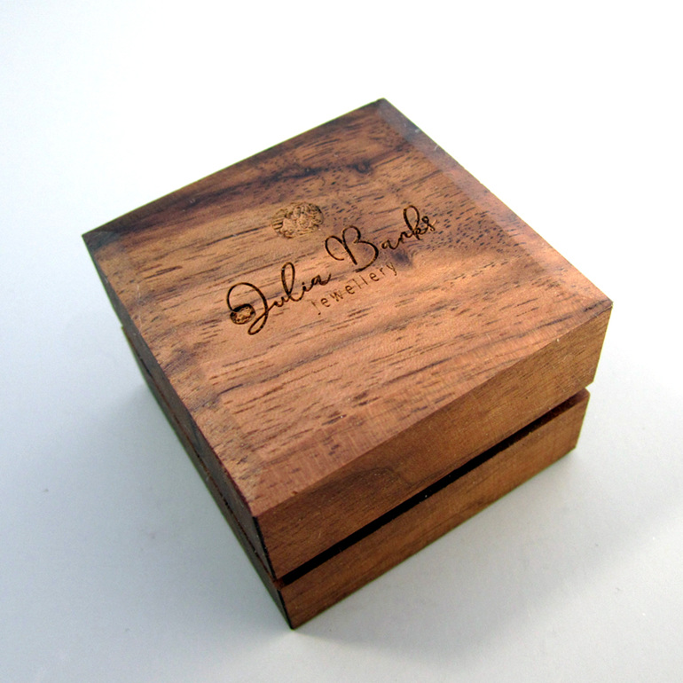 Handcrafted Wooden Ring Jewellery Box