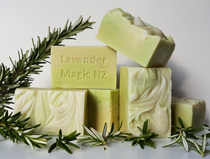 Handmade soap - Rosemary Shampoo Bar by Lavender Magic