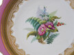 Handpainted comport and plates