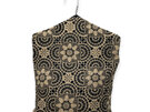 hanging peg pouch hessian geometric floral back view