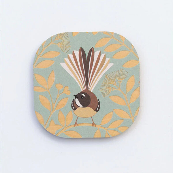 Hansby Design Fantail Mint Coaster