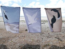 Hansby Design White Heron Tea Towel