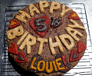 Happy 5th Birthday Louie cake