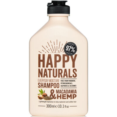 Happy Naturals Everday Moisture Macadamia & Hemp Shampoo 300ml