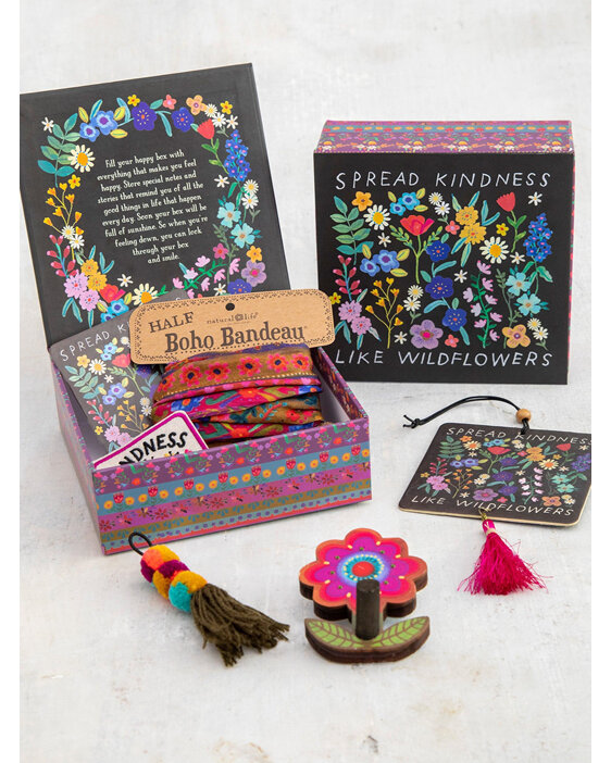 Happybox030 spread kindness like wildflowers happy box natural life gift