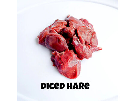 Hare Meat Diced