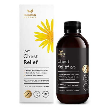 Harker Herbal Chest Relief Day 200ml