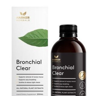 Harker Herbals Be Well Range -  Bronchial Clear 200ml