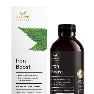 Harker Herbals Be Well Range -  Iron Boost 200ml
