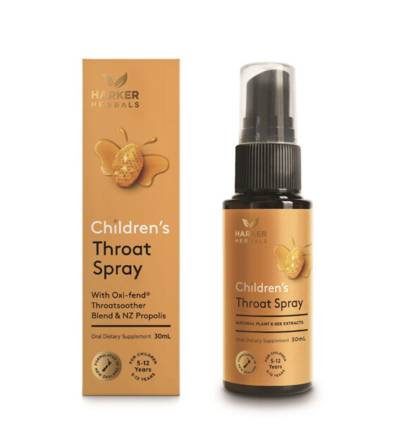 Harker Herbals Children Throat Spray 30ml