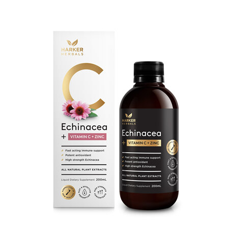 Harker Herbals Vitamin C+ Echinacea 200ml