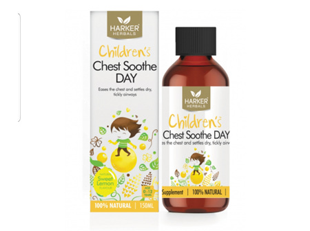 Harkers Child. Chest Soothe Day 150ml