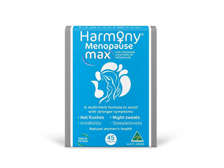 HARMONY MENOPAUSE MAX  TABS 45