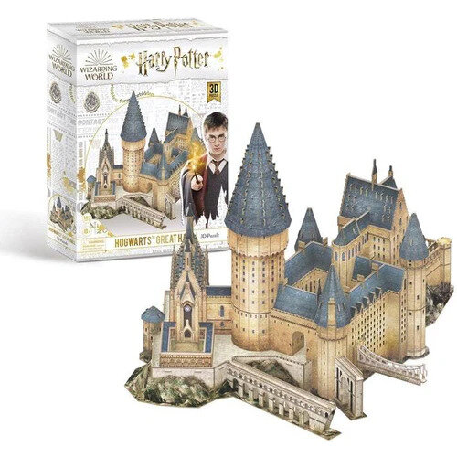 Harry Potter 3D Hogwarts Great Hall Puzzle Set university games wizard model