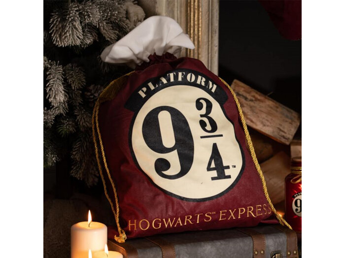 Harry Potter Christmas Platform 9 3/4 Santa Sack
