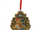 Harry Potter Christmas Tree Decoration Set of 3 wand broom hogwarts crest