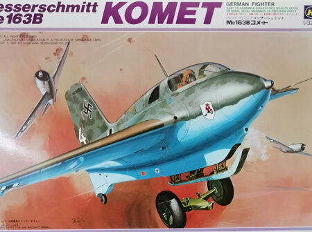 Hasegawa 1/32 Messerschmitt Me163B Komet (HAS S4)
