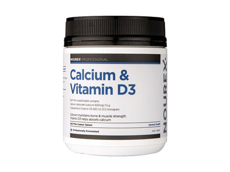 HASTA Nourex Calcium and Vitamin D 250 tabs