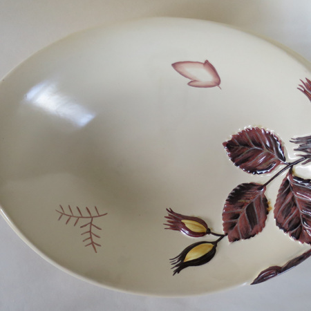 Hazelnut pattern bowl