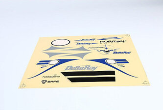 HBZ7910 Delta Ray Decal Set