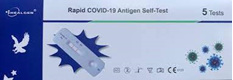 Healgen Rapid Covid-19 Antigen Self Test. Pack of  5 RAT Tests