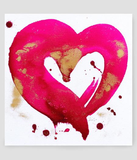 heart - original canvas #1