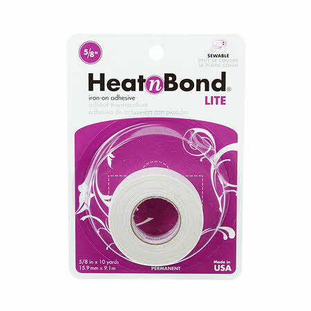 Heat N Bond Iron-On Adhesive 5/8" Lite