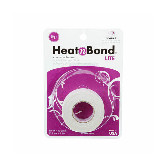 Heat N Bond Iron-On Adhesive 5/8" Lite