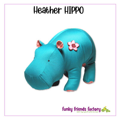 Heather Hippo pattern