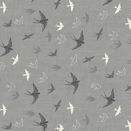 Hedgerow Swallows in Grey TP-2421-S