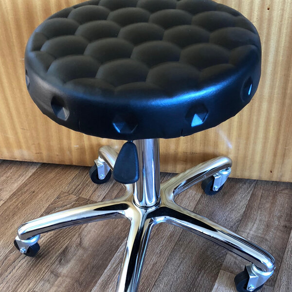 Height Adjustable Tattoo Stool with wheels