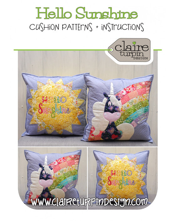 Hello Sunshine Cushion Pattern