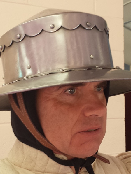 Helmet 15 - 14th to 15th Kettle Hat with Conical Top
