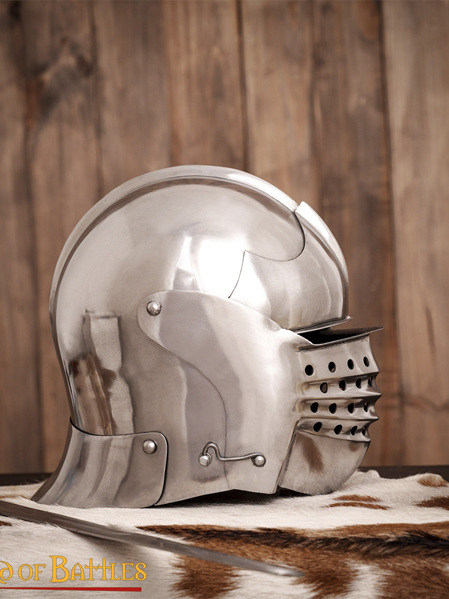Helmet 27 - Maximilian Style "Bellows Face" Sallet