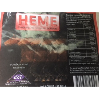 Heme Sachets 20x60g